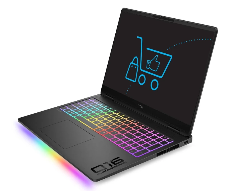 HyperX OMEN MAX 16 Ryzen AI 7-450/32GB/512 RTX5070Ti 240Hz (16-ak1012nwx (DP6U8EA)) - Зображення 5
