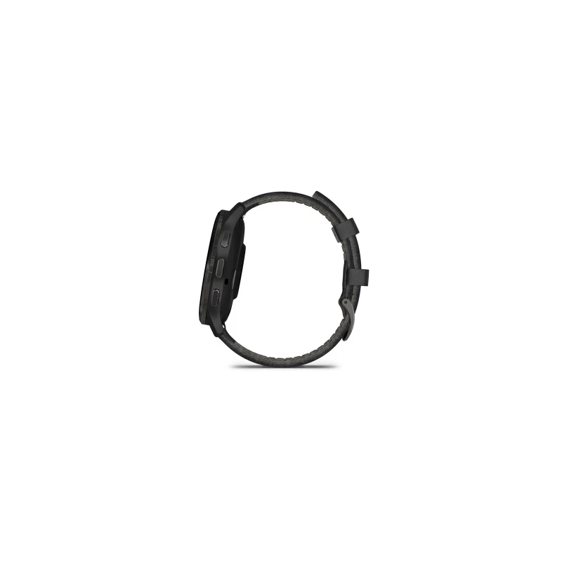 Garmin Venu 3 Slate S. Steel Bezel w. Black Case and Leather Band (010-02784-52) - Зображення 4