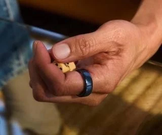 Oura Ring 4 Ceramic Midnight Size 5 (JZ90-57455-05) - Зображення 5