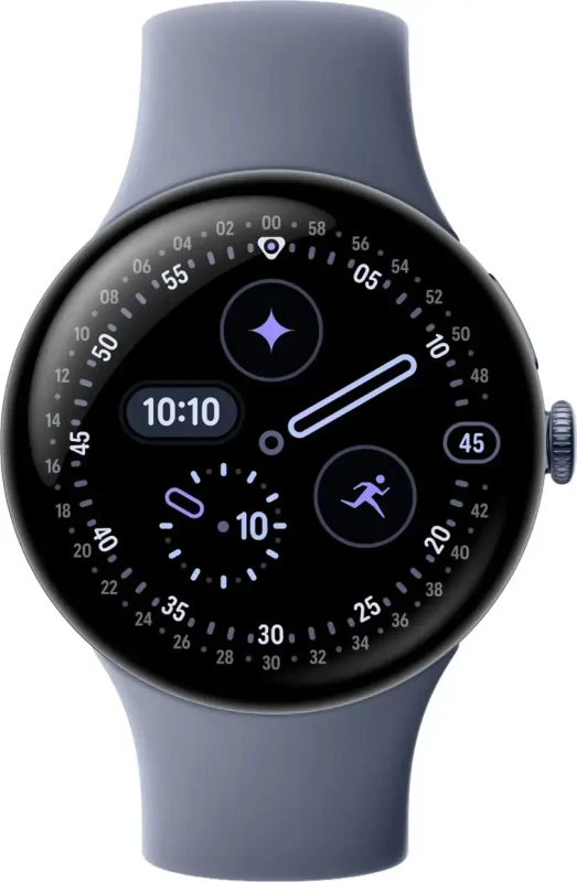 Смарт-часы Google Pixel Watch 4 45mm Wi-Fi Satin Moonstone Aluminum case / Moonstone Active Band - Зображення 1