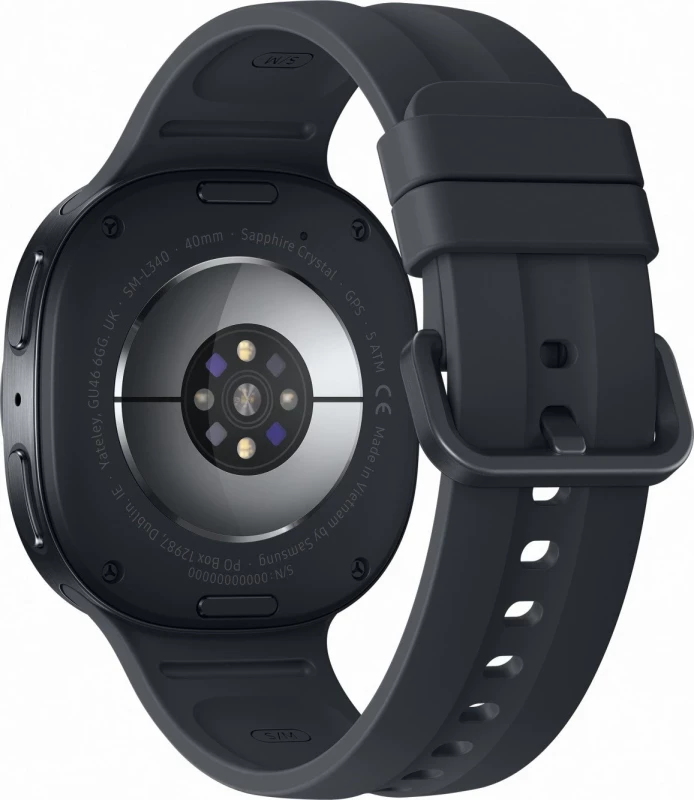 Смарт-часы Samsung Galaxy Watch9 Graphite Bluetooth 40mm Sport Band Black S/M (SM-L340NZKA) - Зображення 2