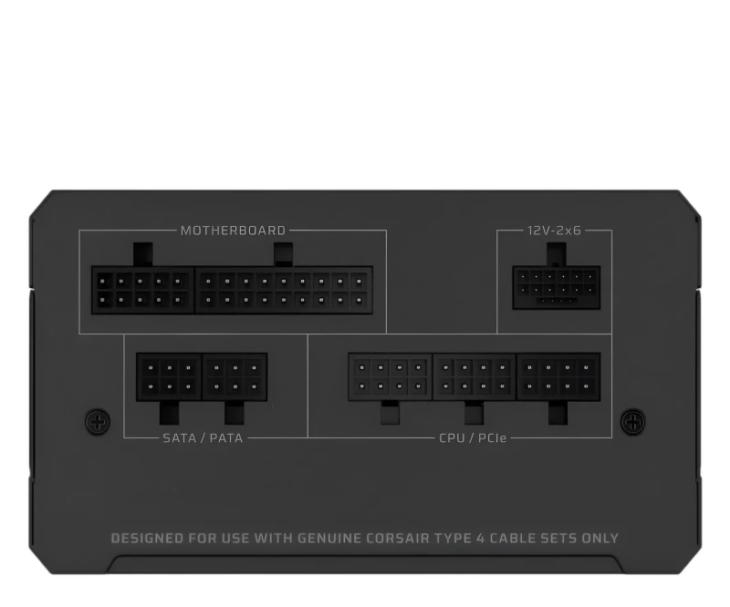 Corsair RM850e 850W 80 Plus Gold ATX 3.1 (CP-9020296-EU) EU - Зображення 1