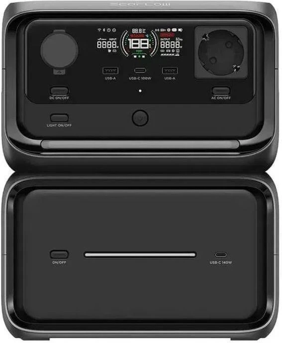 Комплект зарядной станции EcoFlow RIVER 3 Max Plus (EFRIVER3MaxPlus-EU-CBOX) - Зображення 2
