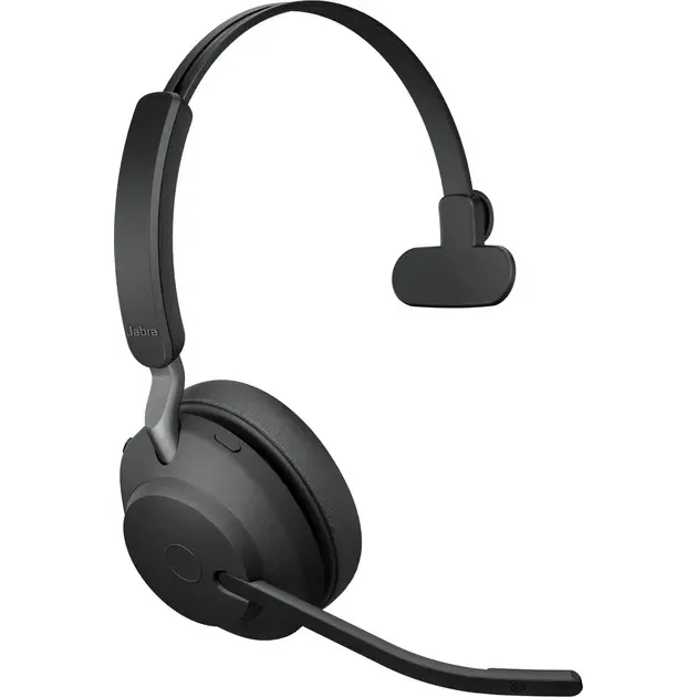 Jabra Evolve2 65 USB-A UC Mono with Charging Stand Black (26599-889-989) - Зображення 1