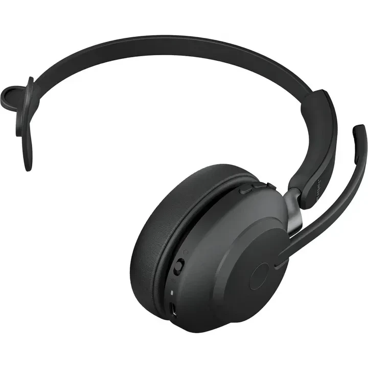 Jabra Evolve2 65 USB-A UC Mono with Charging Stand Black (26599-889-989) - Зображення 3