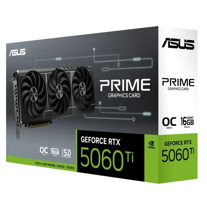 ASUS GeForce RTX5060Ti 16Gb PRIME OC (PRIME-RTX5060TI-O16G) (90YV0MH2-M0NA00) (UA) - Зображення 9