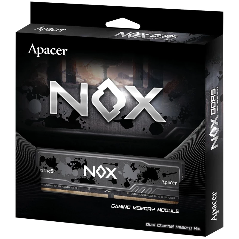 DDR5 32GB (2x16GB) 5600 MHz NOX Apacer (AH5U32G56C522MBAA-2) (UA) - Зображення 3