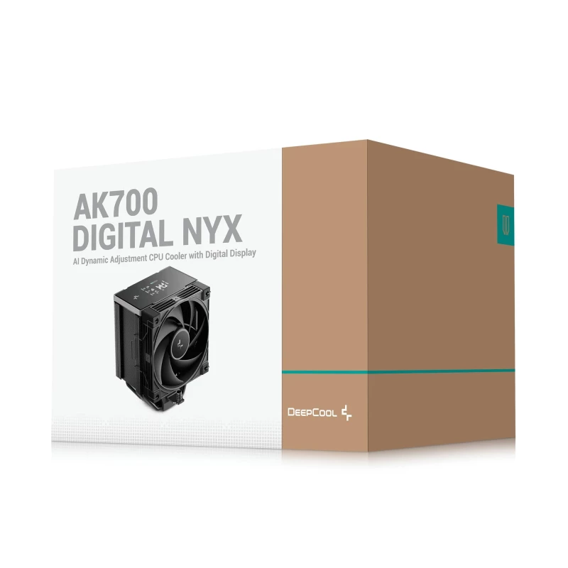 Кулер процессорный DeepCool AK700 Digital NYX Black (R-AK700-BKNNMN-GJD-1) (UA) - Зображення 1