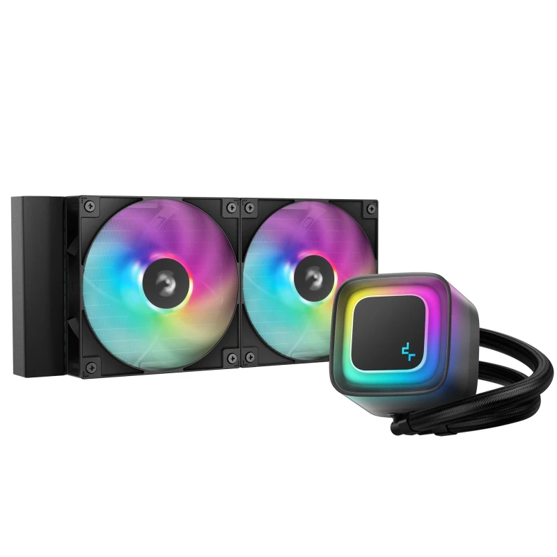 Система водяного охлаждения DeepCool LE240 V2 (R-LE240-BKAMMC-G-2) (UA)