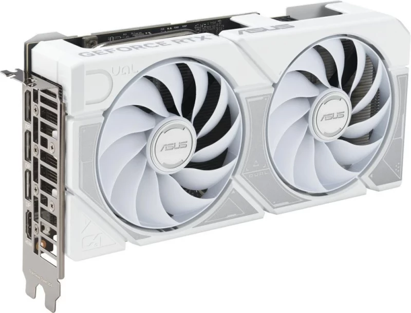 ASUS DUAL-RTX5060TI-O16G-WHITE (90YV0MH6-M0NA00) - Зображення 1