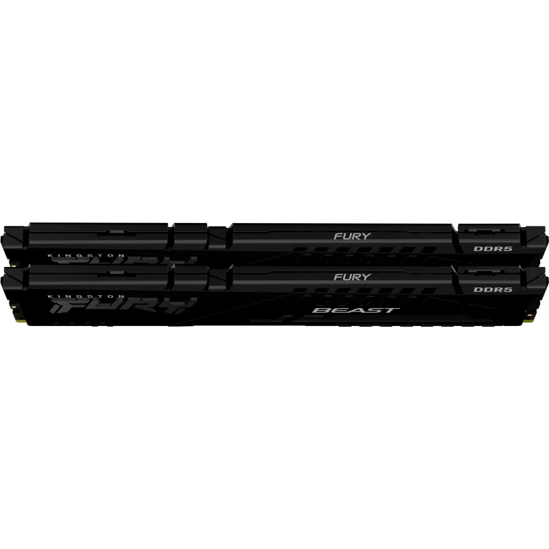 DDR5 64GB (2x32GB) 6000 MHz Beast Black EXPO Kingston Fury (ex.HyperX) (KF560C36BBEK2-64) (UA) - Зображення 3