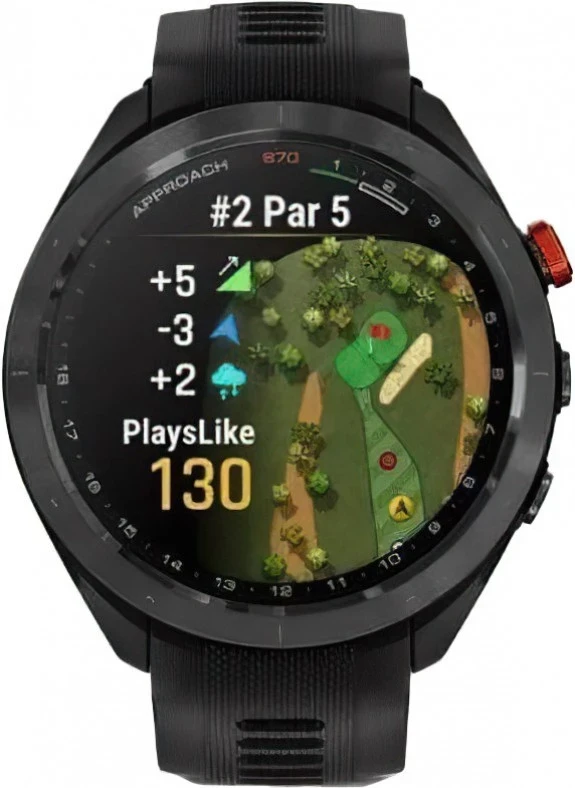 Garmin Approach S70 47mm B. Ceramic Bezel w. Black S. Band (010-02746-02/12) - Зображення 4