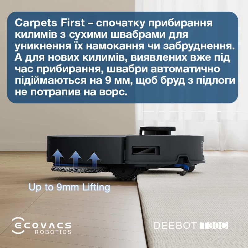 ECOVACS Deebot T30C Black (DLX71 BLACK) - Зображення 3