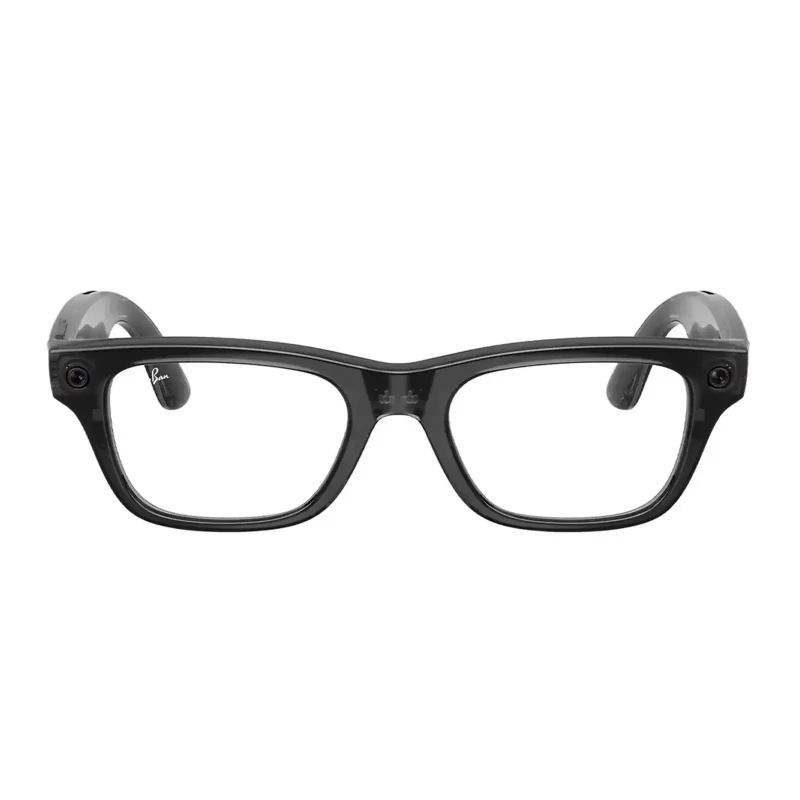 Ray-Ban Meta Blayzer Optics Gen 2 - Transparent Black Frame with Demo Lens (RW7001 8526 54-19) - Зображення 1