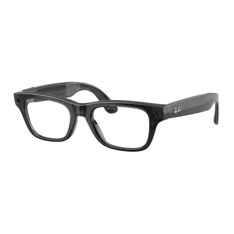 Ray-Ban Meta Blayzer Optics Gen 2 - Transparent Black Frame with Demo Lens (RW7001 8526 54-19) - Зображення 2