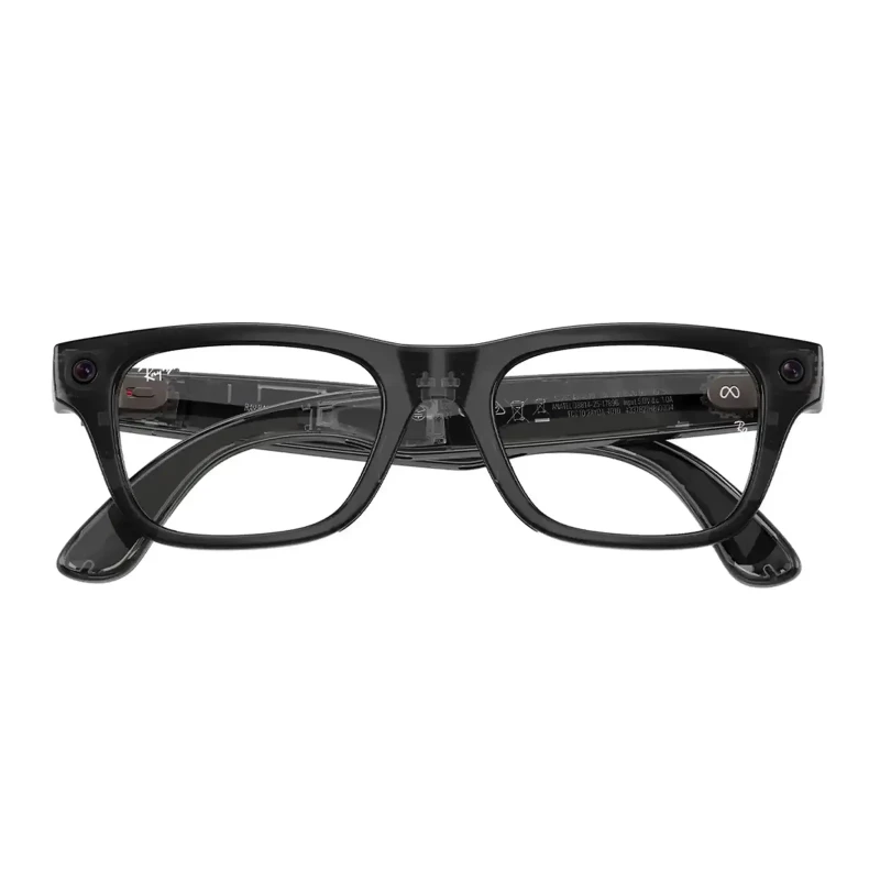 Ray-Ban Meta Blayzer Optics Gen 2 - Transparent Black Frame with Demo Lens (RW7001 8526 54-19) - Зображення 6