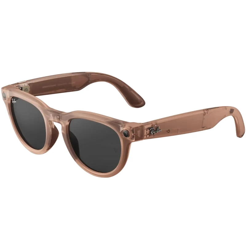 Ray-Ban Meta Headliner Gen 2 Standard Matte Transparent Peach Frame / Clear to Grey Transitions Lenses (RW4013 68901Z 50-23) - Зображення 1