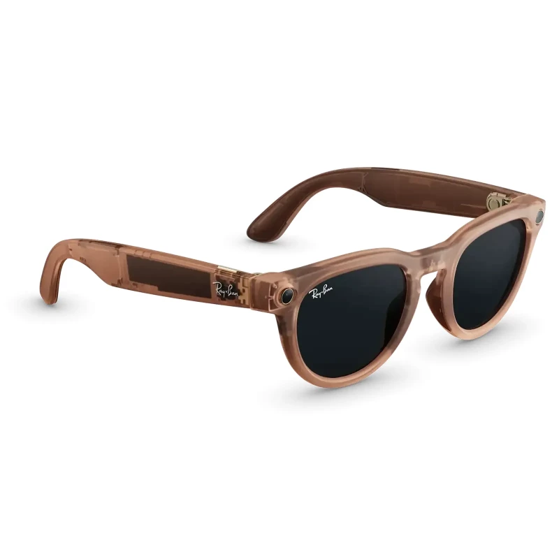 Ray-Ban Meta Headliner Gen 2 Standard Matte Transparent Peach Frame / Clear to Grey Transitions Lenses (RW4013 68901Z 50-23) - Зображення 3