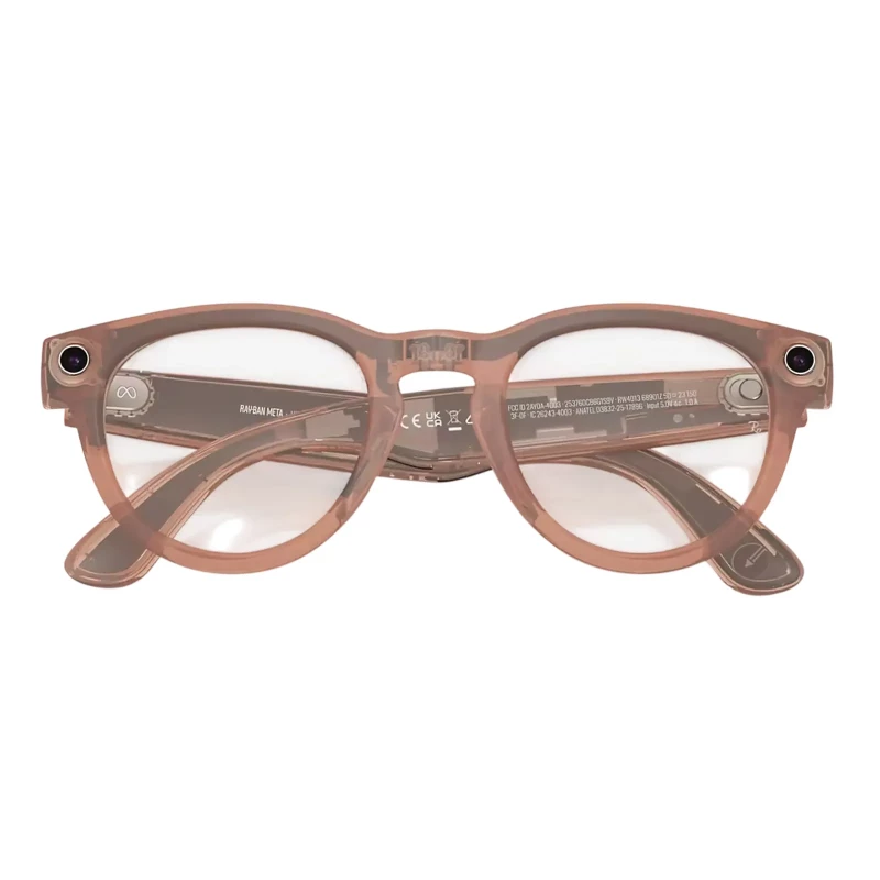 Ray-Ban Meta Headliner Gen 2 Standard Matte Transparent Peach Frame / Clear to Grey Transitions Lenses (RW4013 68901Z 50-23) - Зображення 5
