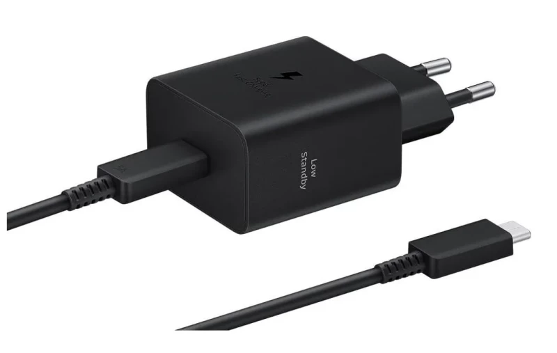 Samsung 45W Adapter with Cable (Black)