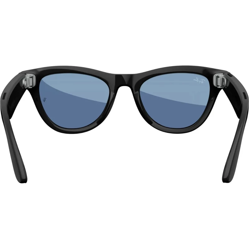 Смарт-очки Ray-Ban Meta Skyler Shiny Black / Transitions Cerulean Blue (RW4010 601/MF 52-20) - Зображення 3