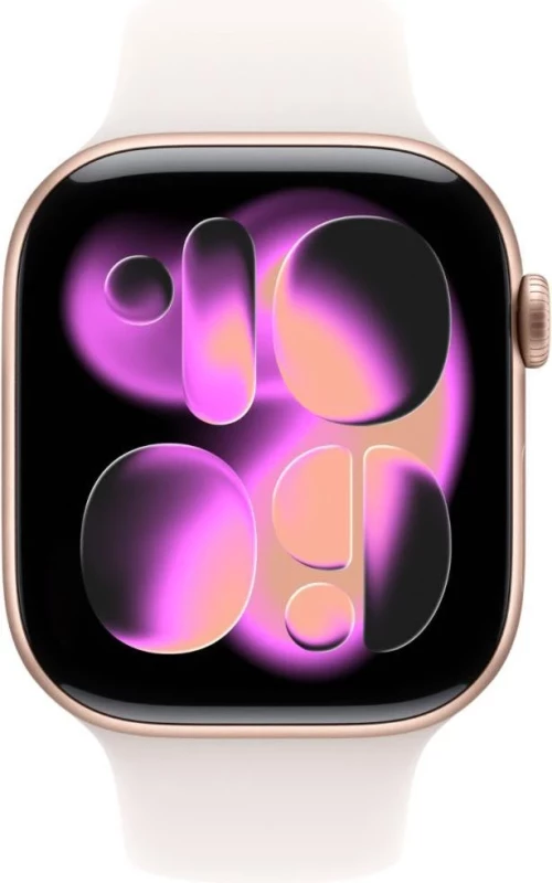 Смарт-часы Apple Watch Series 11 GPS + Cellular 42mm Rose Gold Alu. Case w. Light Blush Sport Band - S/M (MF8E4) - Зображення 1