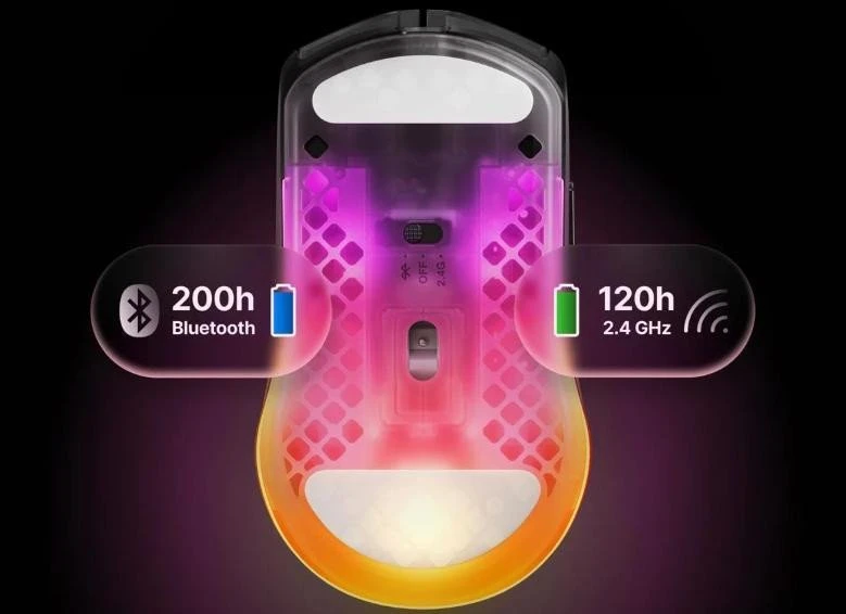 SteelSeries Aerox 3 WL Gen 2 Shadow (62717) - Зображення 5