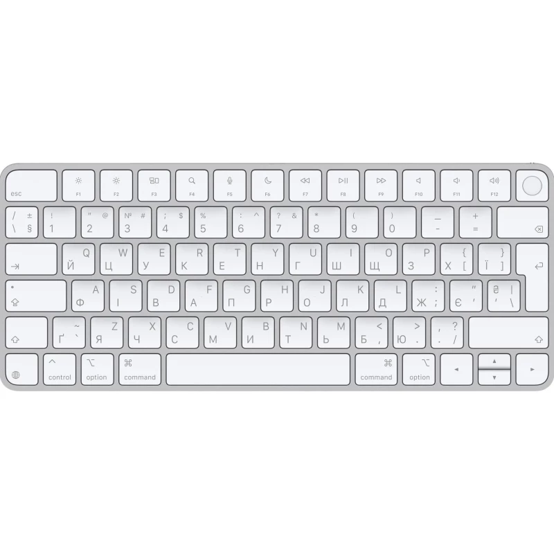 Apple Magic Keyboard with Touch ID for Mac models with Apple silicon USB–C White 2024 MXCK3