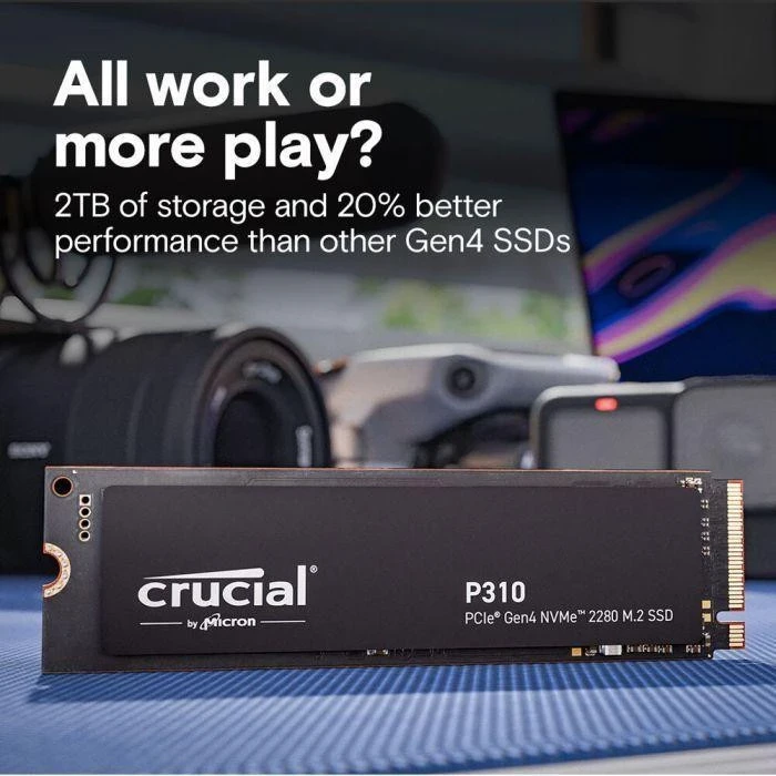 Crucial P310 500 GB (CT500P310SSD8) - Зображення 3