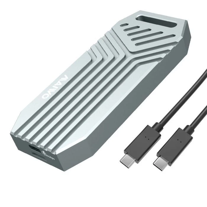 Карман внешний Maiwo M.2 SSD NVMe 2280 ч-з USB4.0 Type-C 40Gbps (K1695) (UA)