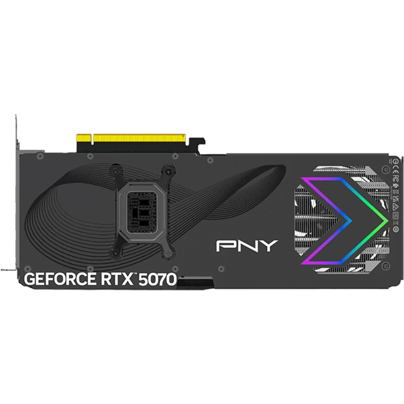 PNY GeForce RTX 5070 ARGB EPIC-X RGB Overclocked Triple Fan (VCG507012TFXXPB1-O) (EU) - Зображення 5