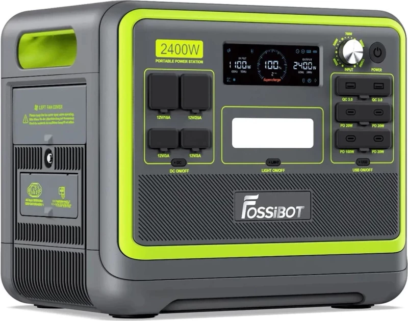 Fossibot F2400 Green (EU) - Зображення 2