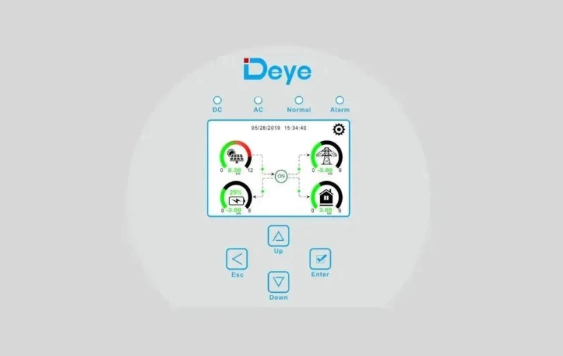 Гибридный солнечный инвертор Deye SUN-10K-SG02LP1-EU-AM3 - Зображення 3
