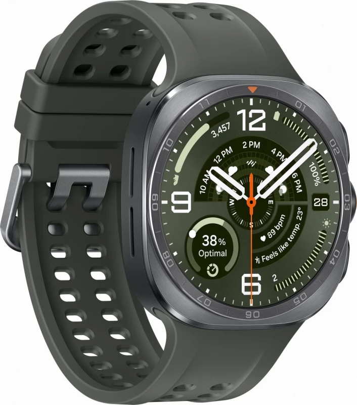 Смарт-часы Samsung Galaxy Watch Ultra2 Titanium Silver 47mm LTE Marine Band Olive S/M/L (SM-L715FZSA) - Зображення 1