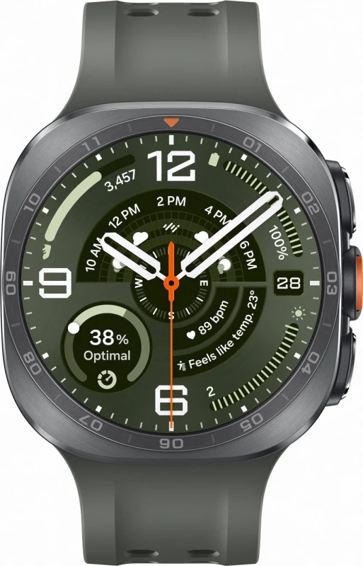 Смарт-часы Samsung Galaxy Watch Ultra2 Titanium Silver 47mm LTE Marine Band Olive S/M/L (SM-L715FZSA) - Зображення 3