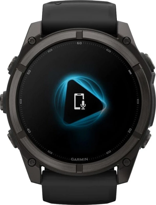 Смарт-часы Garmin Fenix 9 51mm Carbon Gray DLC Titanium with Black Silicone Band (010-04763-10/11) - Зображення 5
