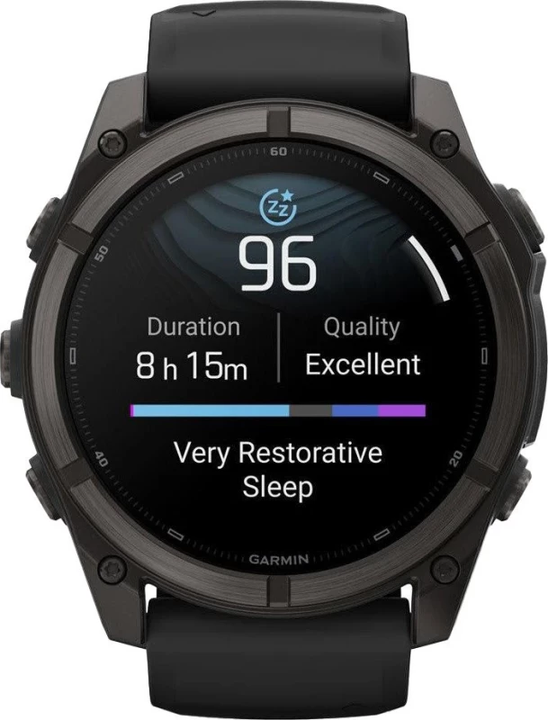 Смарт-часы Garmin Fenix 9 51mm Carbon Gray DLC Titanium with Black Silicone Band (010-04763-10/11) - Зображення 9