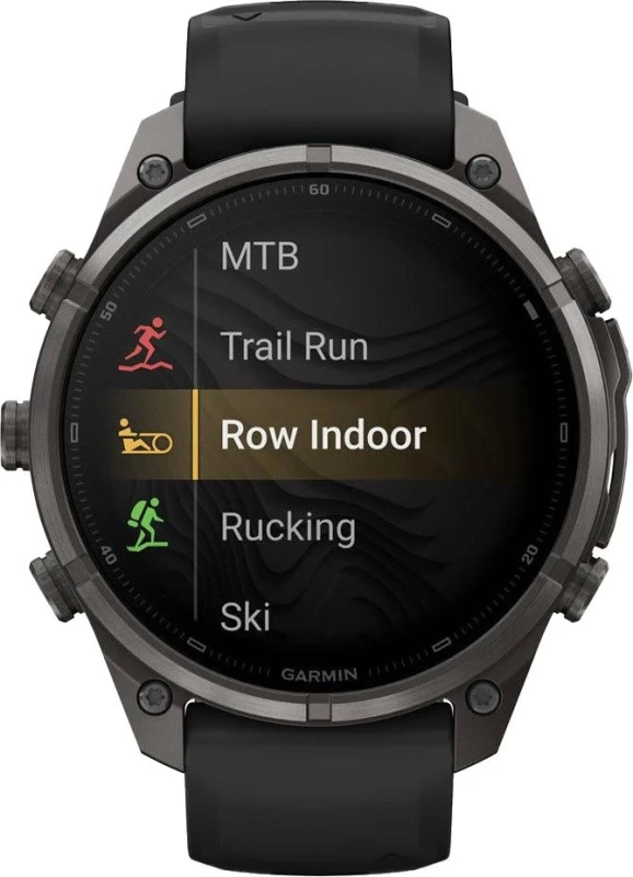 Смарт-часы Garmin Fenix 9 Pro inReach 47mm Carbon Gray DLC Titanium w. Black/Pebble Gray Silicone B. (010-04336-10/11) - Зображення 5
