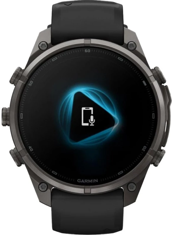 Смарт-часы Garmin Fenix 9 Pro inReach 47mm Carbon Gray DLC Titanium w. Black/Pebble Gray Silicone B. (010-04336-10/11) - Зображення 8