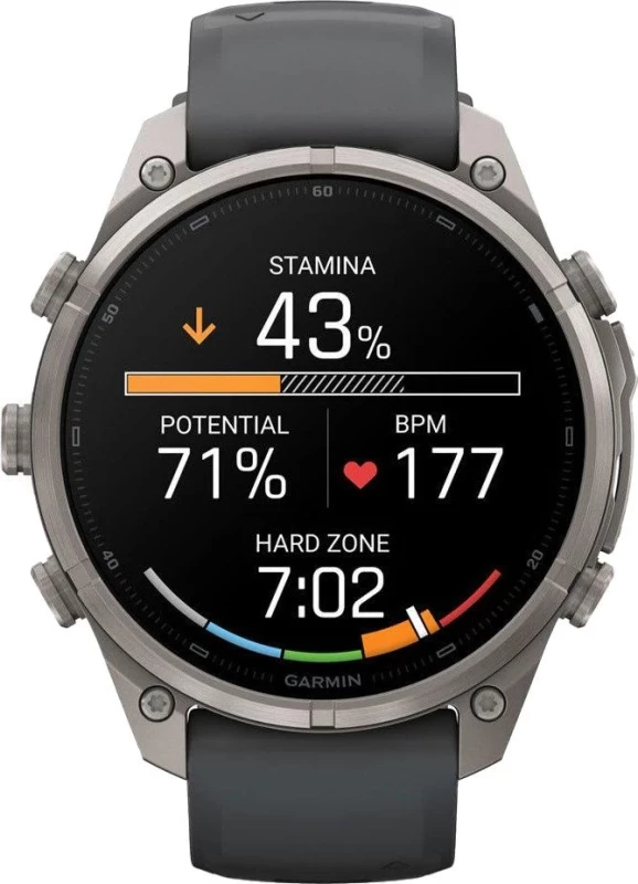 Смарт-часы Garmin Fenix 9 Pro inReach 47mm Titanium with Graphite/Black Silicone Band (010-04336-20/21) - Зображення 3