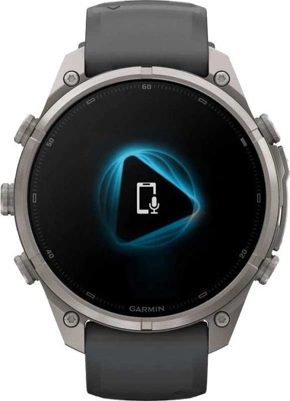 Смарт-часы Garmin Fenix 9 Pro inReach 47mm Titanium with Graphite/Black Silicone Band (010-04336-20/21) - Зображення 5