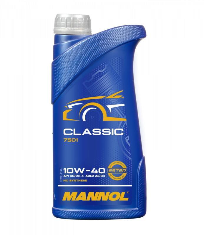 Моторное масло Mannol Classic 10w40 1л SN/CF