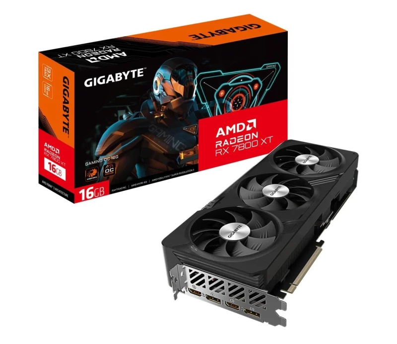 Gigabyte Radeon RX 7800 XT Gaming OC 16GB GDDR6 (GV-R78XTGAMING OC-16GD) EU