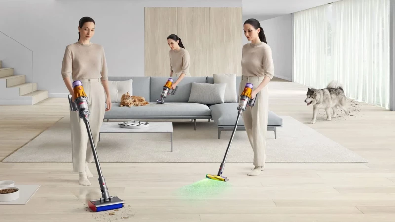 Dyson V12s Detect Slim Submarine Yellow/Nickel (448871-01) - Зображення 4