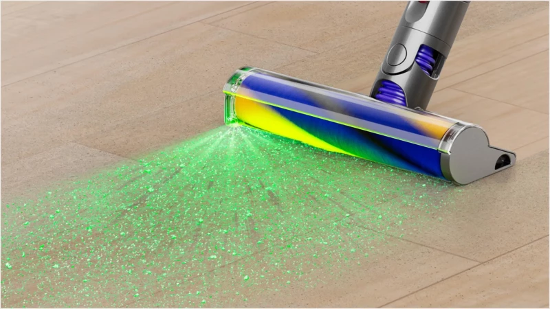 Dyson V12s Detect Slim Submarine Yellow/Nickel (448871-01) - Зображення 8