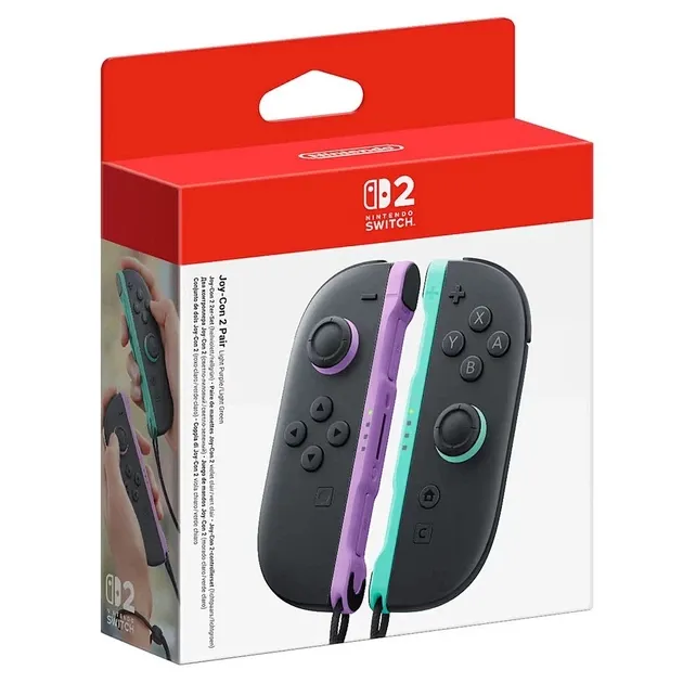 Геймпад Nintendo Joy-Con 2 Controllers Light Purple/Light Green (045496321833) - Зображення 1