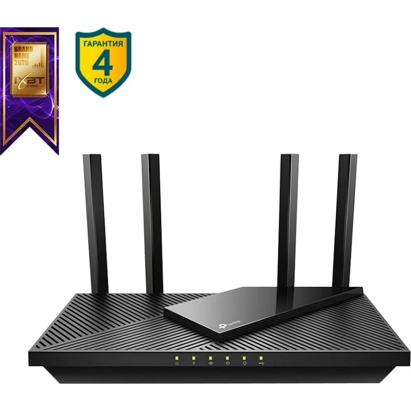Маршрутизатор (роутер) TP-LINK Archer AX55 AX3000 (Wi-Fi 6) (ARCHER-AX55) - Зображення 1