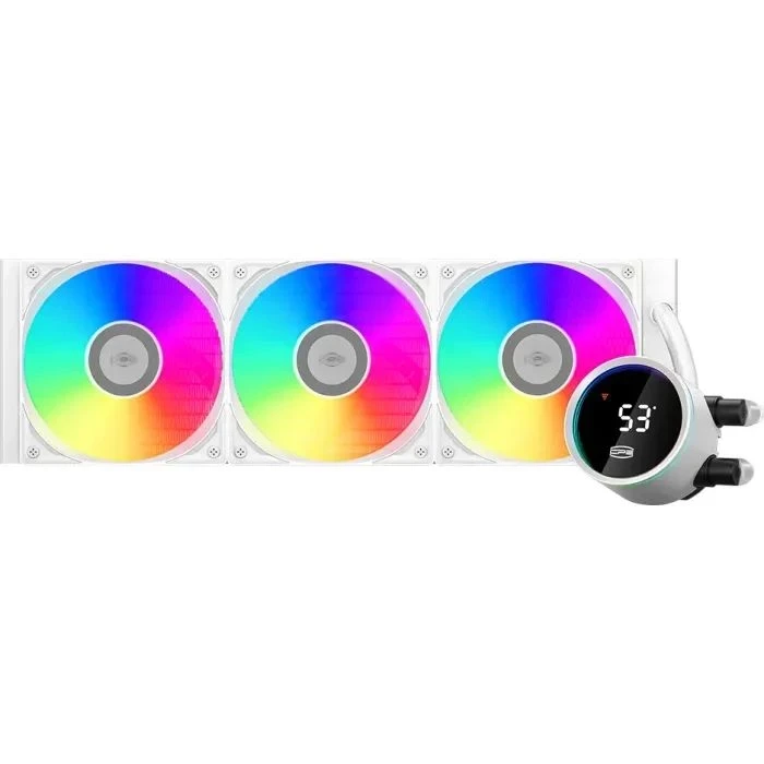 Система жидкостного охлаждения PcCooler DA360 Pro ARGB WH (DA360Pro-WHAWXX-GL) (UA)