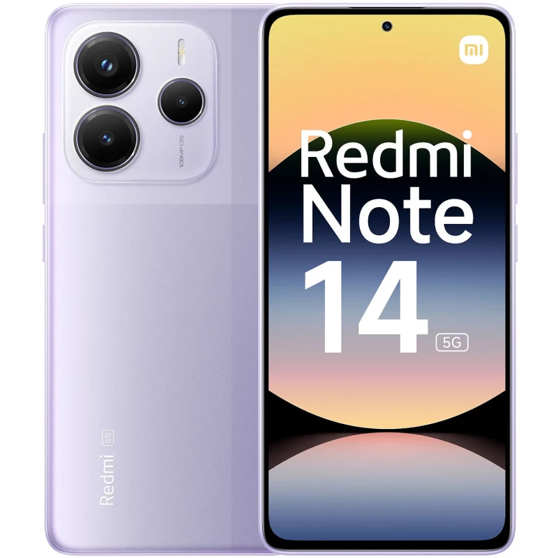 Xiaomi Redmi Note 14 5G 6/128Gb NFC Lavender Purple (with charger) Europe