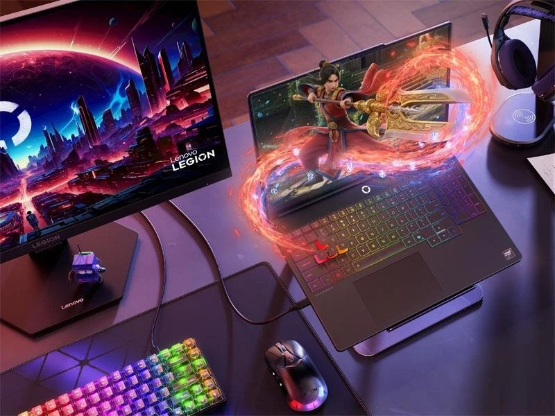 Lenovo Legion 5-15 Ryzen 7-250/16GB/512 RTX5060 OLED 165Hz (83Q7002APB) - Зображення 9